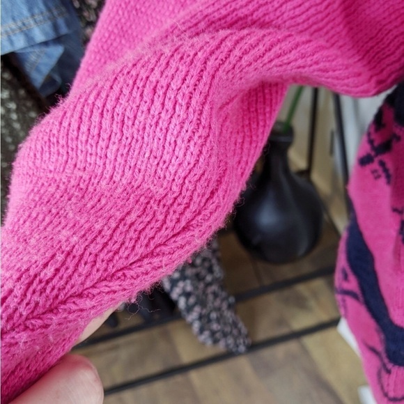 Vintage Gitano Tribal Abstract Knit Sweater - Picture 5 of 7